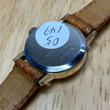 Load image into Gallery viewer, Vintage Seiko 11-0800 Lady Gold Tone Leather Analog Quartz Watch Hour~New Batter
