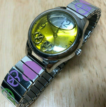 Load image into Gallery viewer, Vintage ZouZou Lady Oil Face Stretch Band Analog Quartz Watch Hours~New Battery
