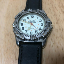 Load image into Gallery viewer, Vintage Sports Illustrated Men Moving Bezel Luminous Quartz Watch Hours~New Batt
