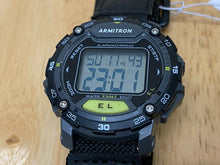 Load image into Gallery viewer, Unused Armitron 40/8291 Men 50m Nylon Digital Alarm Chrono Watch Hour~New Batter
