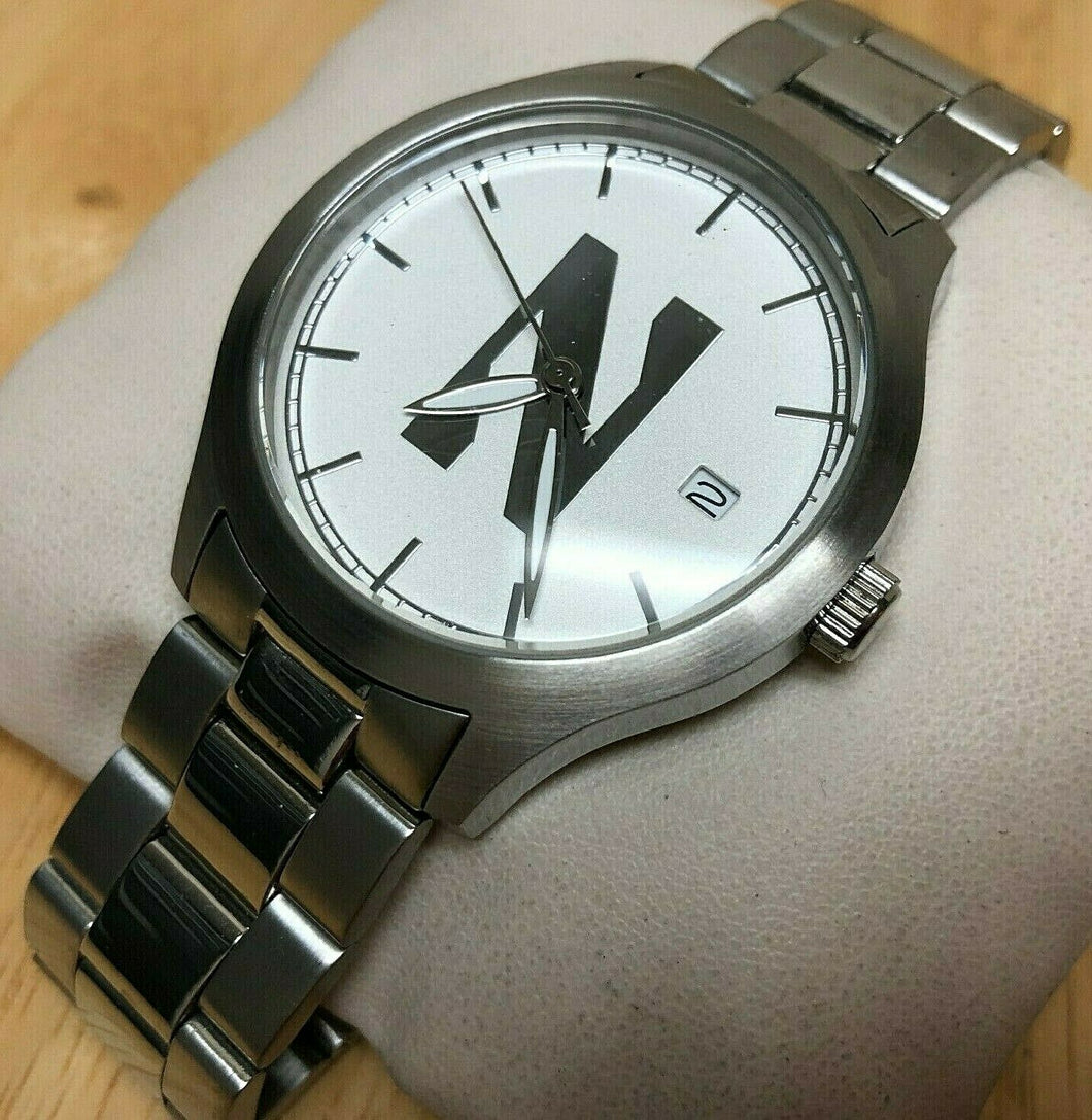 Unused SMI Awards N Logo Mens Quality Steel Quartz Watch Hours~Date~New Battery