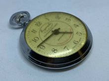 Load image into Gallery viewer, Vintage Engorsele Austria Mens Silver Hand-Wind Mechanical Pocket Watch Hours
