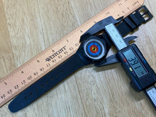 Load image into Gallery viewer, Jack Spade Men Lady 30m Target Dial Black Analog Quartz Watch Hours~New Battery
