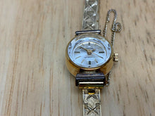 Load image into Gallery viewer, VTG Enicar Lady 25 Jewels 20 Micron Gold Plated Hand-Wind Mechanical Watch Hours
