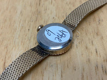 Load image into Gallery viewer, Vintage Bulova Lady 10k Gold Filled Mesh Band Hand-Wind Mechanical Watch Hours
