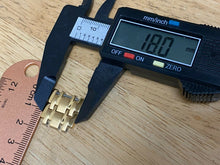 Load image into Gallery viewer, New Original Bulova Gold Tone Stainless Steel Band 2 Links ~ For 97C48 Watch
