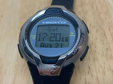 Load image into Gallery viewer, Tech4O Accelerator Digital Alarm Pedometer Chrono Quartz Watch Hours~New Battery
