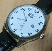 Load image into Gallery viewer, Vintage Bass Pro Shops Men Silver White Analog Quartz Watch Hour~Date~New Batter

