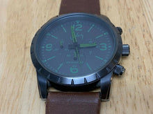 Load image into Gallery viewer, Veley Men Silver 50m Titan-Black Chronograph Analog Quartz Watch Hour~New Batter
