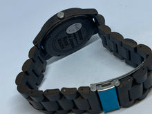 Load image into Gallery viewer, Wild Men All Dark Brown Solid Wood Groomsman Analog Quartz Watch Hour~New Batter

