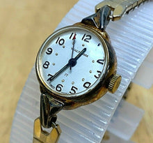 Load image into Gallery viewer, VTG Waltham Lady 17J Gold Tone Cocktail  Swiss Hand-Wind Mechanical Watch Hours
