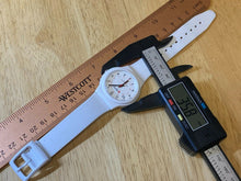 Load image into Gallery viewer, Vintage Prestige Medical Unisex All White Analog Quartz Watch Hours~New Battery
