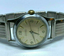 Load image into Gallery viewer, Vintage Sussex Resistal WATERPROTEK Mens Silver Hand-Wind Mechanical Watch Hours
