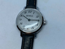Load image into Gallery viewer, Vintage Benrus Lady 17 Jewels Classic Silver Hand-Wind Mechanical Watch Hours
