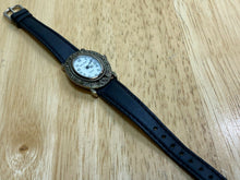 Load image into Gallery viewer, Vintage Waltham Lady Art Deco MOP Oval Leather Analog Quartz Watch Hour~New Batt
