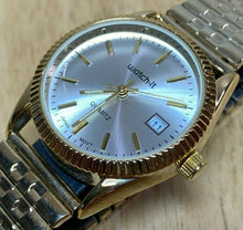 Load image into Gallery viewer, Vintage Watch-it Men Gold Tone Fluted Bezel Analog Quartz Watch Hour~New Battery
