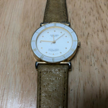 Load image into Gallery viewer, Vintage Tunlees Swiss Parts Roman Leather Analog Quartz Watch Hours~New Battery
