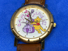 Load image into Gallery viewer, Vintage Timex Disney Pooh Jazz Men Musical Analog Quartz Watch Hours~New Battery
