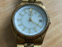 Load image into Gallery viewer, Vintage Citizen Mens Fluted Bezel Luminous Analog Quartz Watch Hours~New Battery
