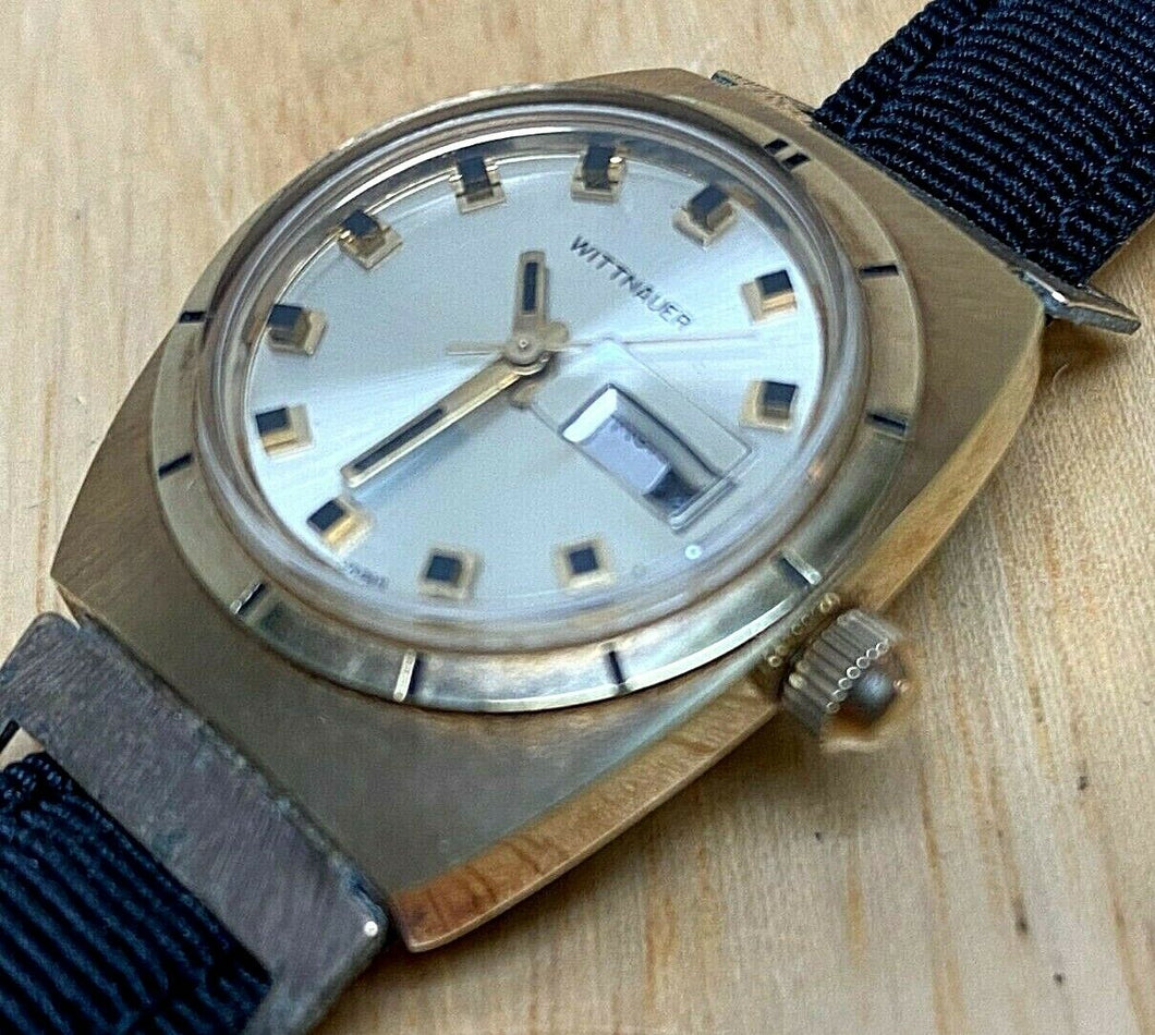 Vintage Wittnauer-Longines Lady 18k Gold Plated Hand-Wind Mechanical Watch Hours