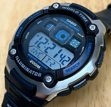 Load image into Gallery viewer, Casio AE-2000W Men 200m Black Digital Alarm Chrono Quartz Watch Hour~New Battery
