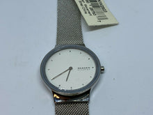 Load image into Gallery viewer, Unused Skagen Denmark Men Lady 50m Steel Mesh Analog Quartz Watch Hours~New Batt
