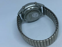 Load image into Gallery viewer, OEM Men Silver Atomic Radio Controlled Talking Analog Watch Hours~New Battery
