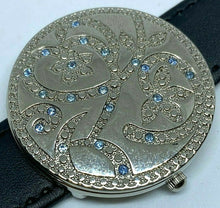 Load image into Gallery viewer, Kish Men Lady Dual Swing Cover Rhinestone Analog Quartz Watch Hours~New Battery
