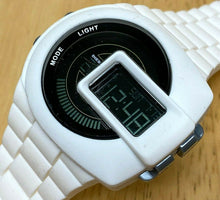 Load image into Gallery viewer, Diesel DZ-7275 Men 50m White Digital Alarm Chrono Quartz Watch Hours~New Battery
