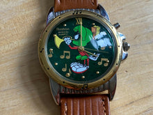 Load image into Gallery viewer, Vintage Armitron Marvin The Martian Analog Quartz Musical Watch Hour~New Battery
