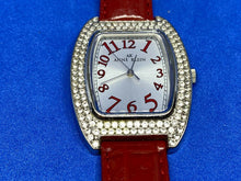 Load image into Gallery viewer, Anne Klein Lady Bling Rhinestone Barrel Analog Quartz Watch Hours~New Battery
