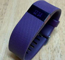 Load image into Gallery viewer, Fitbit Charge FB405 Black Purple Sports Watch Hours Fitness Activity Tracker
