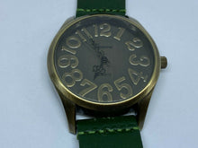 Load image into Gallery viewer, Unused Geneva Mens Antique Bronze Finish Analog Quartz Watch Hours~New Battery
