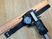 Load image into Gallery viewer, Nice Japan Movt Men Black White Military Dial Analog Quartz Watch Hours~New Batt
