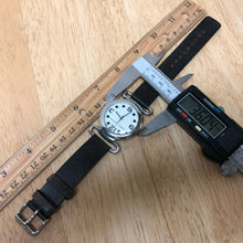 Load image into Gallery viewer, Marc Jacobs MBM8504 Silver White Leather Steel Analog Quartz Watch Hour~New Batt
