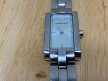 Load image into Gallery viewer, Emporio Armani AR5433 Lady Steel Rectangle Analog Quartz Watch Hours~New Battery
