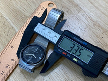 Load image into Gallery viewer, Vintage St Moritz Brevet Men100m Swiss Analog Quartz Watch Hour~Date~New Battery
