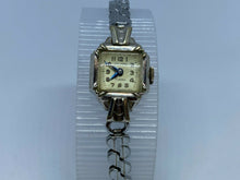 Load image into Gallery viewer, Vintage Hallmark Lady 17J Square Cocktail Swiss Hand-Wind Mechanical Watch Hours
