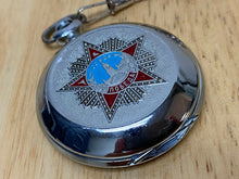 Load image into Gallery viewer, Vintage CCCP USSR Molnija Mens Silver Small Seconds Hand-Wind Pocket Watch Hours
