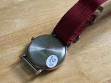 Load image into Gallery viewer, Timex Weekender Indiglo Mens Silver White Analog Quartz Watch Hours~New Battery
