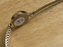 Load image into Gallery viewer, Vintage Benrus Lady 20 Micron Gold Plated Swiss Hand-Wind Mechanical Watch Hours
