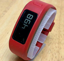 Load image into Gallery viewer, Garmin Vivofit Large Red Fitness Excise Activity Calories Tracker Watch Hours
