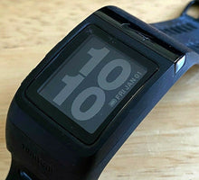 Load image into Gallery viewer, Nike+ WM0070 TomTom Men 50m Black Quartz GPS Sportswatch Pedo Chrono Watch Hours

