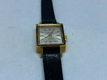 Load image into Gallery viewer, Vintage Beltane Lady 17J Gold Tone Square Swiss Hand-Wind Mechanical Watch Hours

