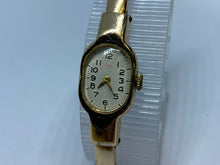 Load image into Gallery viewer, Vintage AYH Lady Gold Tone Cuff Bangle Hand-Wind Mechanical Watch Hours
