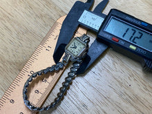 Load image into Gallery viewer, Vintage Hallmark Lady 17J Square Cocktail Swiss Hand-Wind Mechanical Watch Hours
