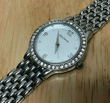 Load image into Gallery viewer, Daisy Feuntes Lady Rhinestone Silver Analog Quartz Watch Hours~New Battery

