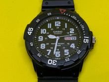 Load image into Gallery viewer, Casio MRW-200H Men 100m Military Dial Moving Bezel Quartz Watch Hour~New Battery
