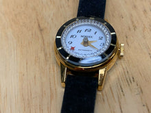 Load image into Gallery viewer, Stunning VTG Nordex Lady Mystery Dial Gold Tone Hand-Wind Mechanical Watch Hours
