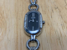 Load image into Gallery viewer, Citizen Eco-Drive G620-S021758 Lady Rhinestone Steel Solar Quartz Watch Hours
